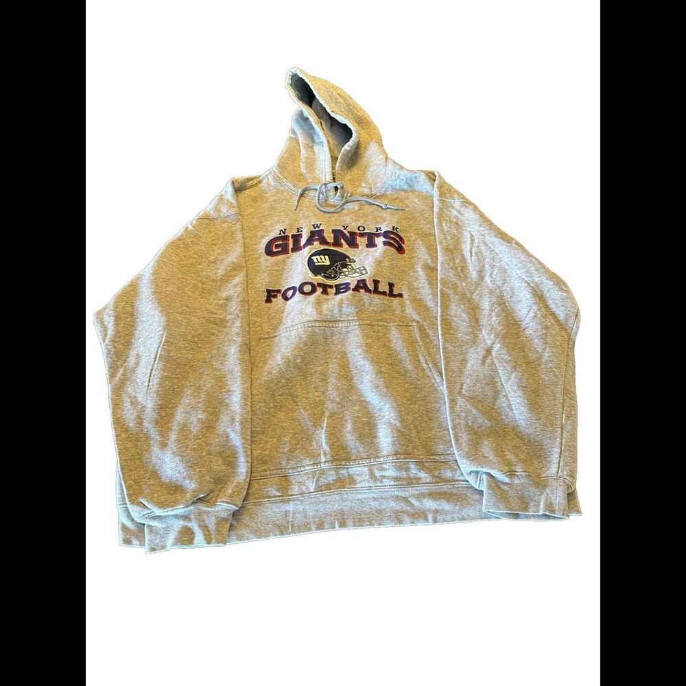Vintage New York Giants NFL Hooded Sweatshirt Size XL